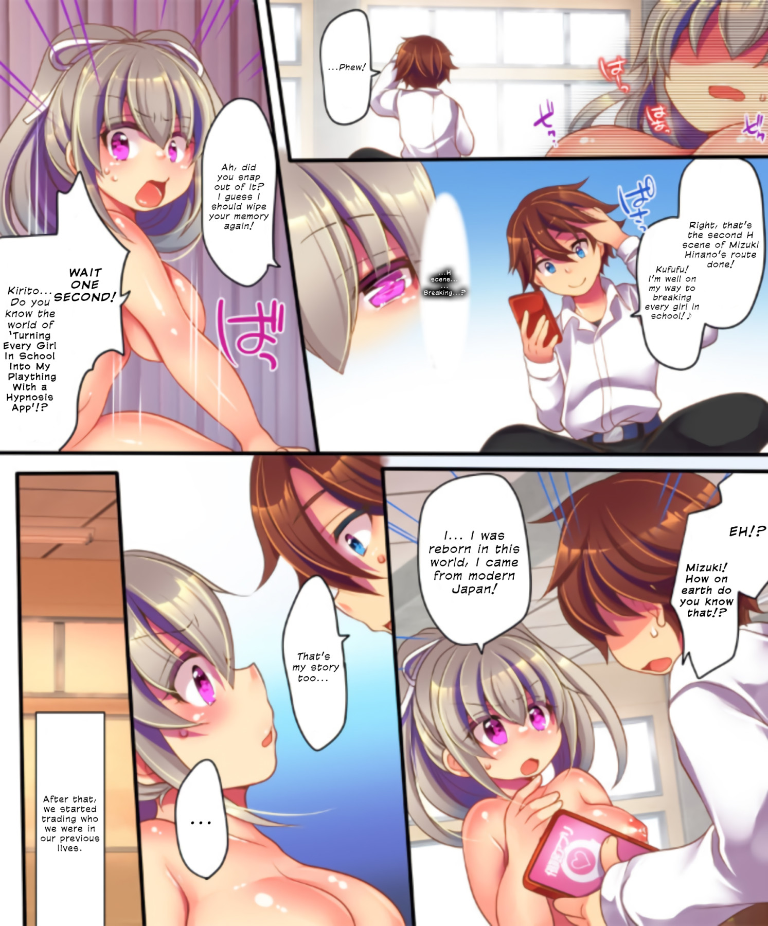 Hentai Manga Comic-Reborn as a Heroine in a Hypnosis Mindbreak Eroge: I Need to Get Out of Here Before I Get Raped!-Read-43